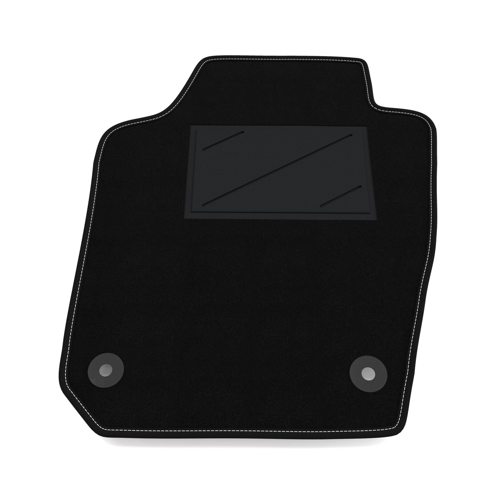 Automatte nur auf der Fahrerseite, 1 Stück, kompatibel mit Seat Ibiza 2008-2017 | 1 maßgeschneiderter Teppich Automatte nur auf der Fahrerseite, 1 Stück, kompatibel mit Seat Ibiza 2008-2017 | 1 maßgeschneiderter Teppich von Somer Car