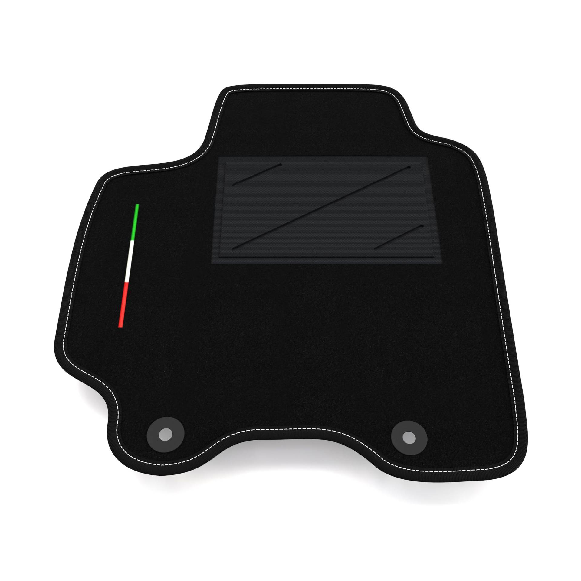 Automatte nur auf der Fahrerseite, 1 Stück, kompatibel mit Suzuki Baleno 2016-2024 | 1 maßgeschneiderter Teppich, Italien-Flagge Automatte nur auf der Fahrerseite, 1 Stück, kompatibel mit Suzuki Baleno 2016-2024 | 1 maßgeschneiderter Teppich, Italien-Flagge von Somer Car