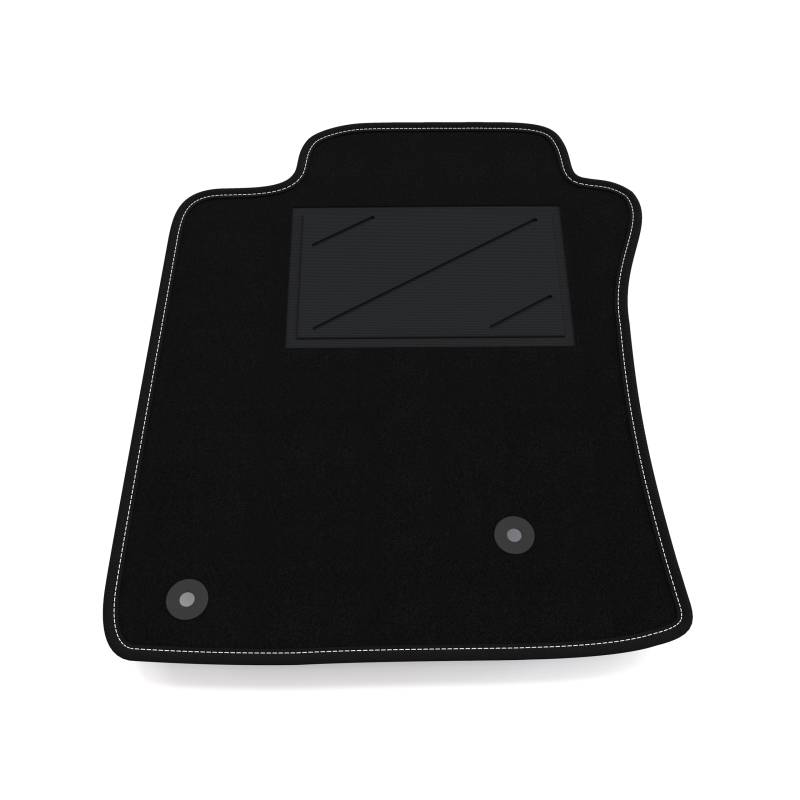 Automatte nur auf der Fahrerseite, 1 Stück, kompatibel mit Toyota Landcruiser J12 2002-2009 | 1 maßgeschneiderter Teppich von Somer Car