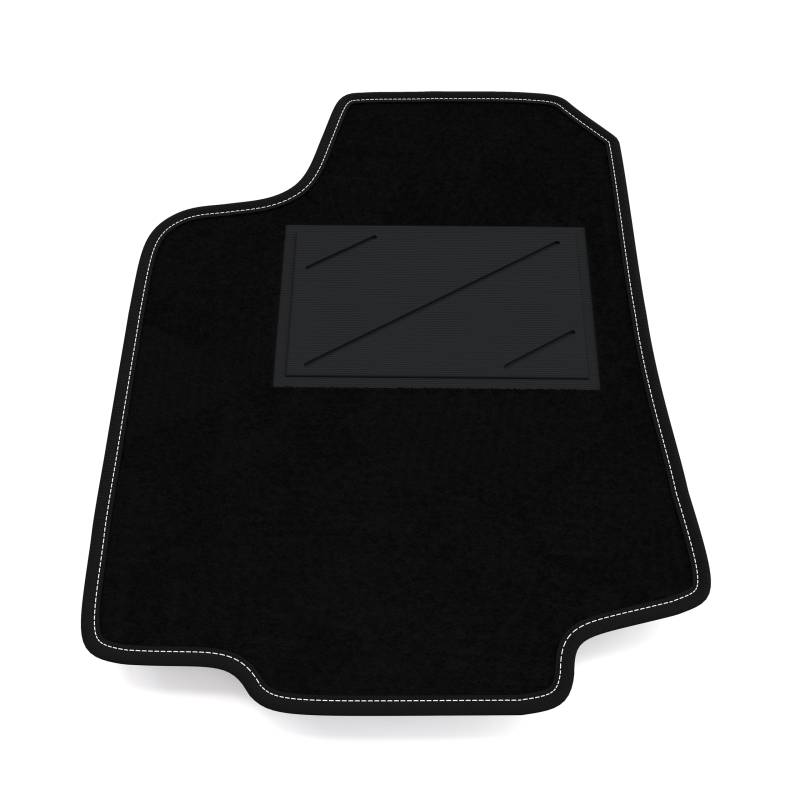 Automatte nur auf der Fahrerseite, 1 Stück, kompatibel mit Volkswagen Golf 3 – Cabrio 1993–1998 | 1 maßgeschneiderter Teppich von Somer Car