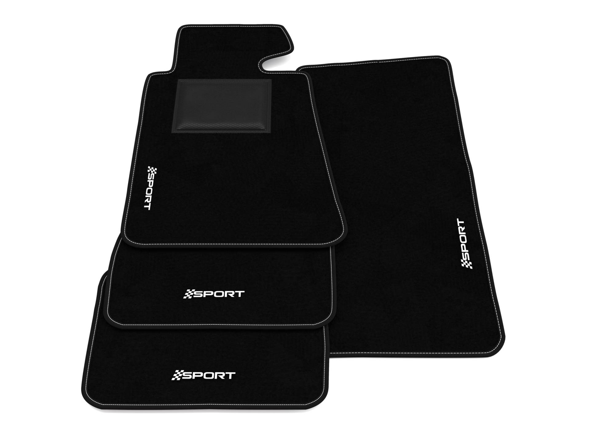 Fußmatten kompatibel mit BMW Serie 5 E34 1987-1996, Sport Stickerei, maßgeschneidertes Auto-Fußmatten-Set, Teppich Set Fußmatten kompatibel mit BMW Serie 5 E34 1987-1996, Sport Stickerei, maßgeschneidertes Auto-Fußmatten-Set, Teppich Set von Somer Car