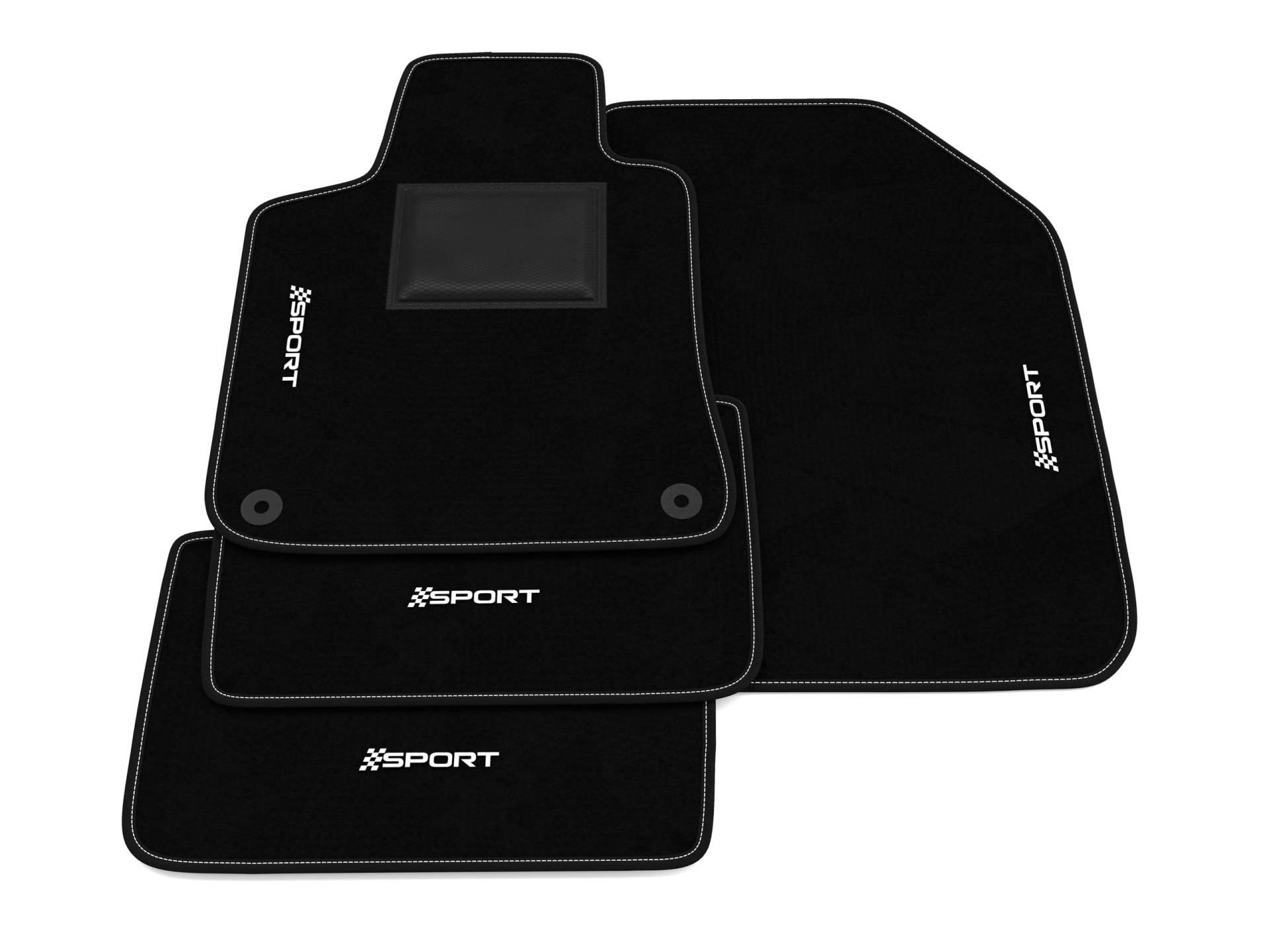 Fußmatten kompatibel mit Peugeot 308 2. Serie – Kombi 2013–2024, Sport Stickerei, maßgeschneidertes Auto-Fußmatten-Set, Teppich Set Fußmatten kompatibel mit Peugeot 308 2. Serie – Kombi 2013–2024, Sport Stickerei, maßgeschneidertes Auto-Fußmatten-Set, Teppich Set von Somer Car
