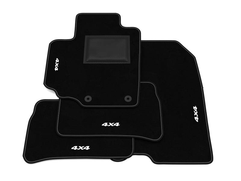 Fußmatten kompatibel mit Suzuki Vitara 2015-2024, 4x4 Stickerei, maßgeschneidertes Auto-Fußmatten-Set, Teppich Set von Somer Car