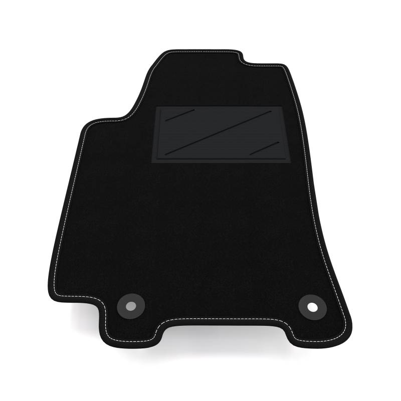 Automatte nur auf der Fahrerseite, 1 Stück, kompatibel mit Audi 80 B4 Cabrio 1991-1994| 1 maßgeschneiderter Teppich von Somer Car