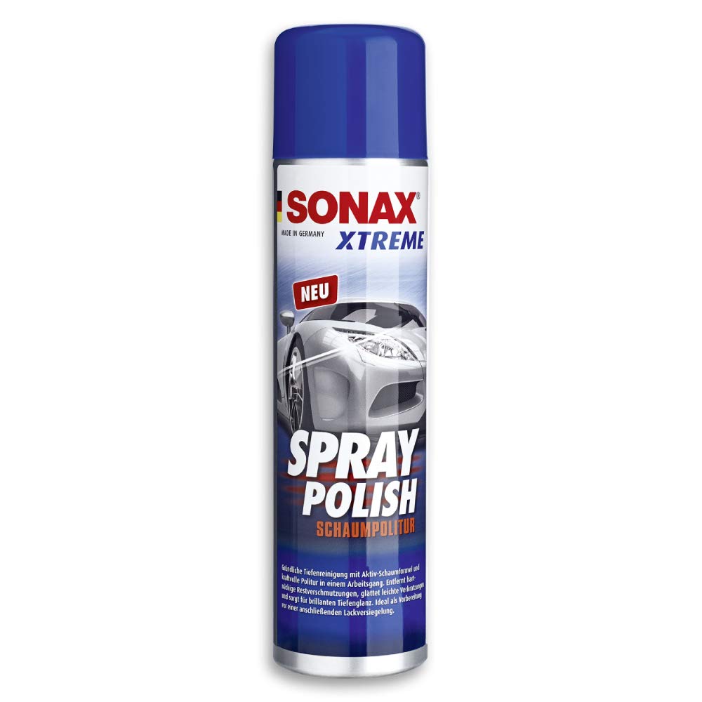 SONAX XTREME SprayPolish (320 ml) gründliche Tiefenreinigung und kraftvolle Politur in Einem | Art-Nr. 02413000 von SONAX