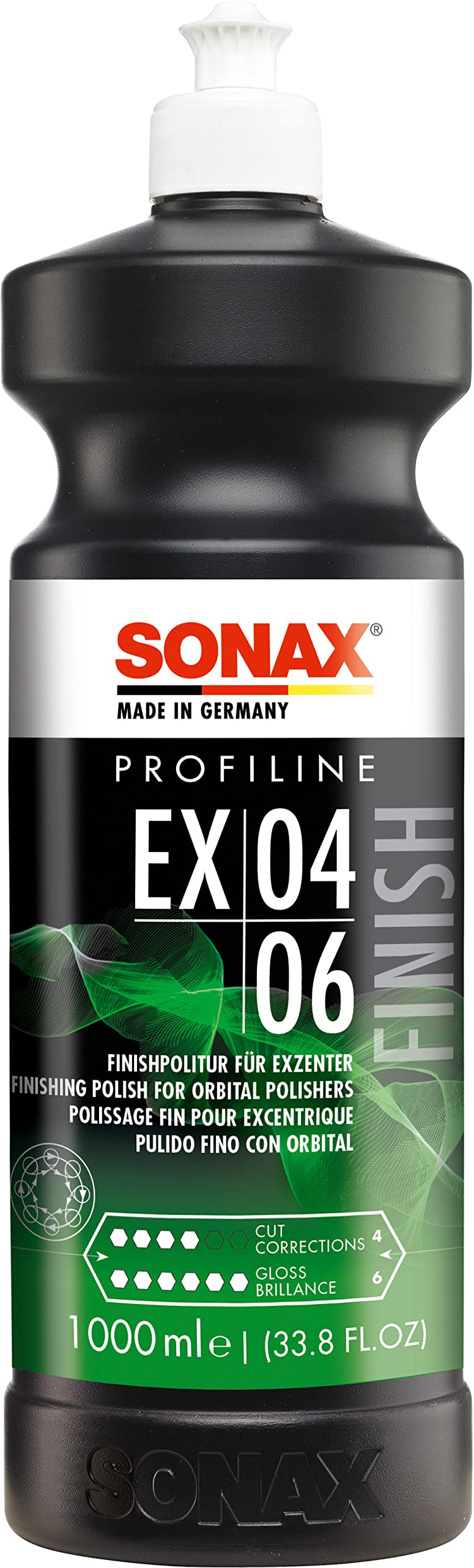 SONAX PROFILINE EX 04-06 (1 Liter) bringt optimale Kratzerentfernung, beeindruckenden Tiefenglanz und nie dagewesene Farbauffrischung | Art-Nr. 02423000 SONAX PROFILINE EX 04-06 (1 Liter) bringt optimale Kratzerentfernung, beeindruckenden Tiefenglanz und nie dagewesene Farbauffrischung | Art-Nr. 02423000 von SONAX