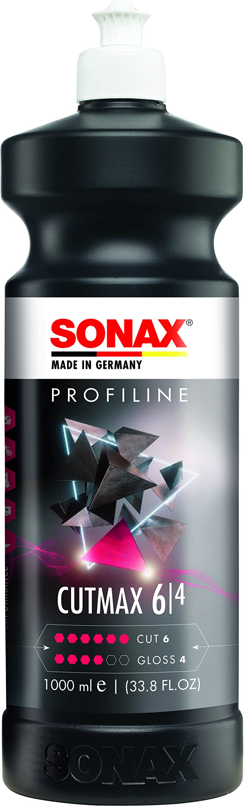 SONAX PROFILINE CutMax (1 Liter) hoch effektive Schleifpolitur für den Lackfinishbereich | Art-Nr. 02463000 von SONAX