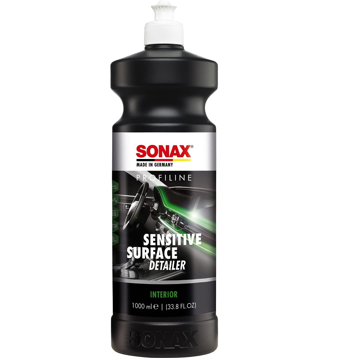 SONAX PROFILINE Sensitive Surface Detailer (1 Liter) reinigt und pflegt Kunststoffoberflächen im Autoinnenraum | Art-Nr. 02863000 SONAX PROFILINE Sensitive Surface Detailer (1 Liter) reinigt und pflegt Kunststoffoberflächen im Autoinnenraum | Art-Nr. 02863000 von SONAX