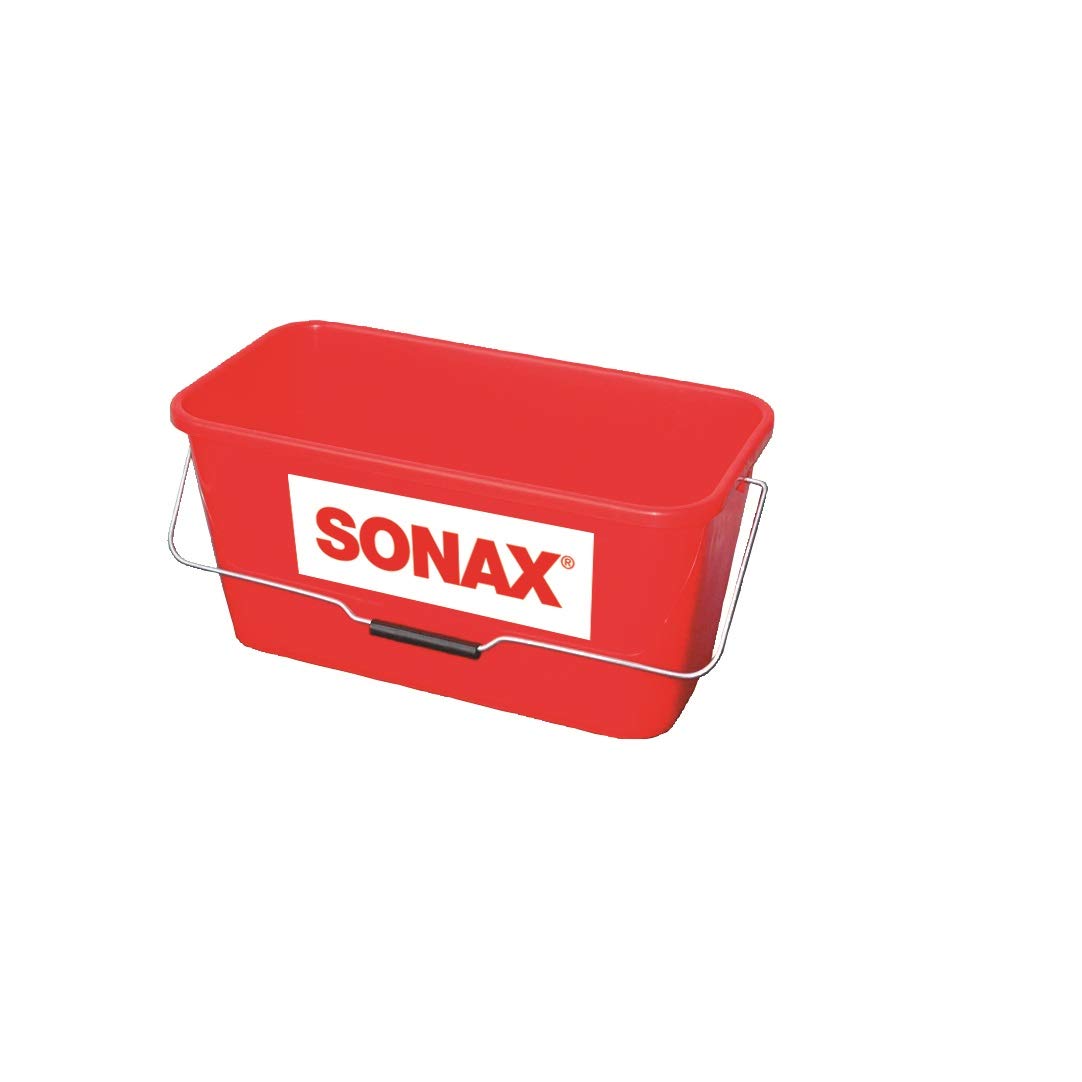 SONAX Eimer für PFA-Wagen (1 Stück) praktischer, rechteckiger Eimer mit stabilem Bügel /Art-Nr. 04958000 von SONAX