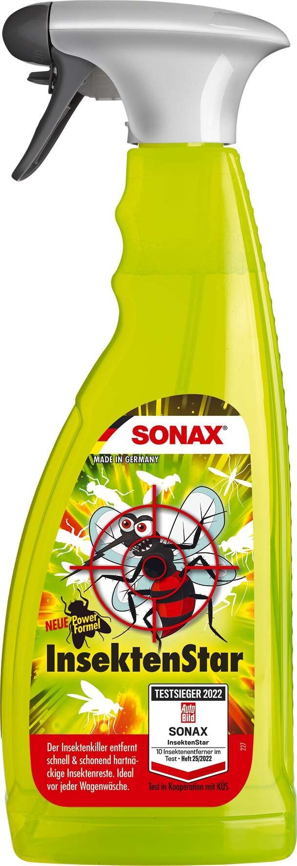 SONAX Insekten-Star 750 ml PET-Sprühlflasche SONAX Insekten-Star 750 ml PET-Sprühlflasche von Sonax