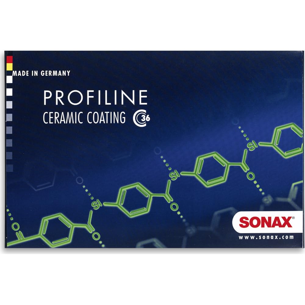 SONAX PROFILINE CeramicCoating CC36 Set - flexible keramische Langzeitversiegleung für Lacke und lackierte Kunststoffe | Art-Nr. 02369410, unbekannt von SONAX