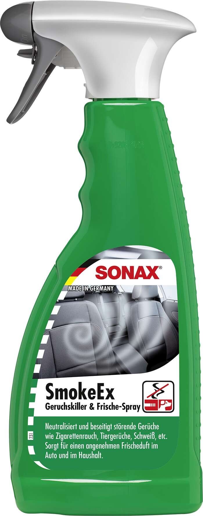 SONAX SmokeEX Geruchskiller 500 ml PET-Sprühflasche SONAX SmokeEX Geruchskiller 500 ml PET-Sprühflasche von Sonax
