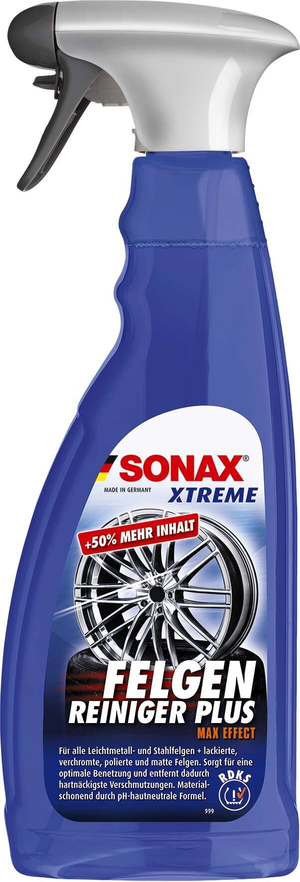 SONAX XTREME Felgenreiniger PET-Sprühflasche 750 ml Plus SONAX XTREME Felgenreiniger PET-Sprühflasche 750 ml Plus von Sonax