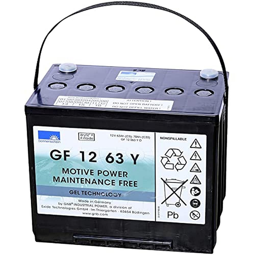 Sonnenschein GF 12 63 Y O 4 / GF12063YO4 Traktions-Batterie 12V 63Ah Sonnenschein GF 12 63 Y O 4 / GF12063YO4 Traktions-Batterie 12V 63Ah von Sonnenschein