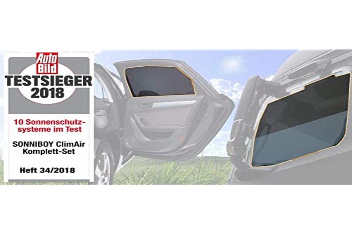 ClimAir Car Comfort Sonniboy kompatibel mit Skoda Superb 3V Kombi 2015-, Schwarz ClimAir Car Comfort Sonniboy kompatibel mit Skoda Superb 3V Kombi 2015-, Schwarz von ClimAir