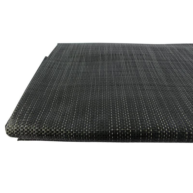 Soplair PVC-Teppich, 300 x 700 cm, Schwarz von Soplair