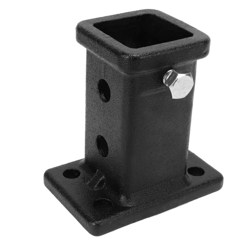 2 -Zoll -Bolzen Am Empfängeradapteranhänger Hitch Receiver Rohr Universal für Pickup -LKWs mit 52 X 52 Mm Quadratöffnung 16mm Bolzenbohrung Haltbarer Form Stahl von Sorandy