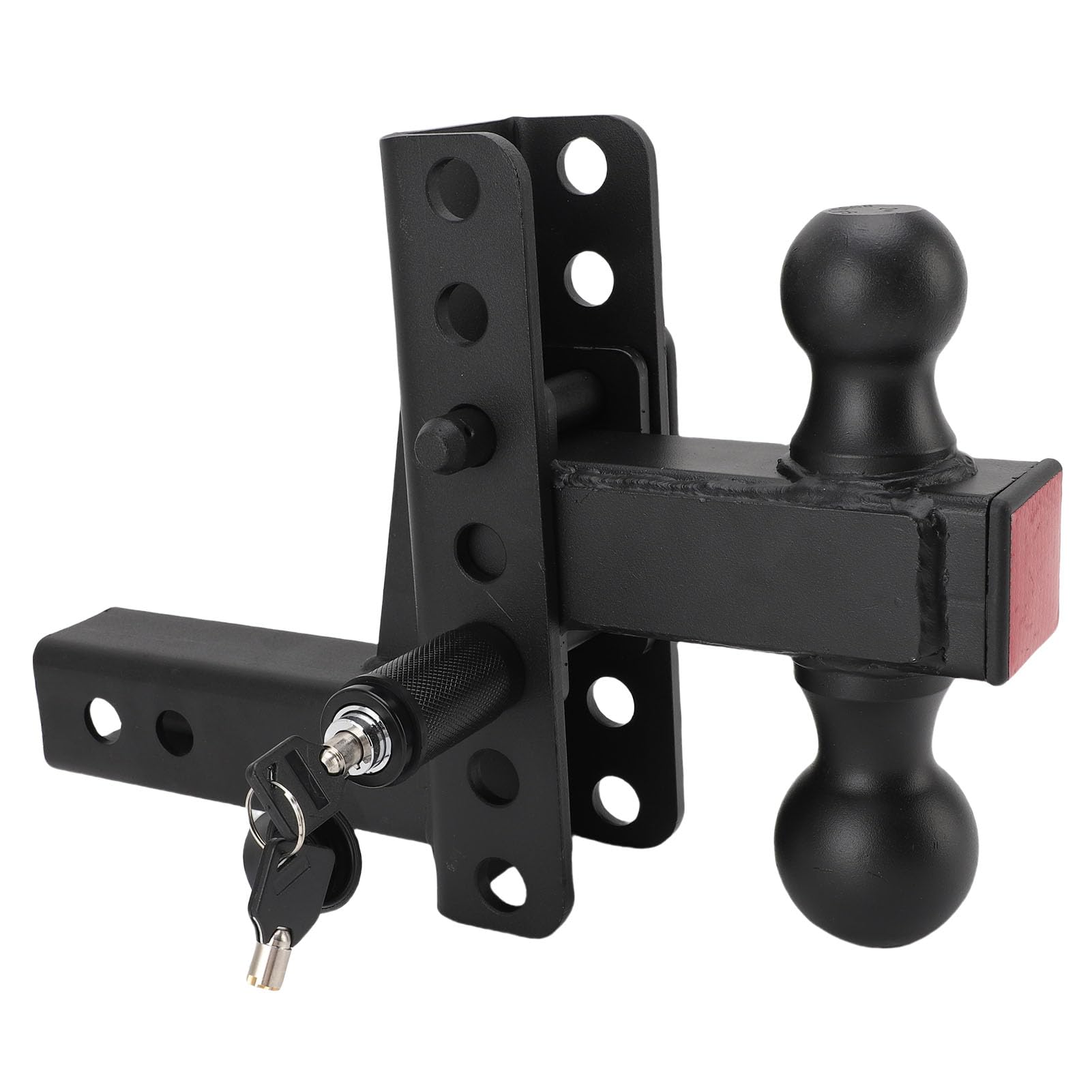 Einstellbare Anhängerkupplung, 12500 Lbs Kapazität, 6 Zoll Drop & Rise Heavy Duty Tow Hitch mit 2 Zoll & 2-5/16-Zoll-Schleppkugeln, Wetterfeste Anhängerkupplungshalterung für 2-Zo Einstellbare Anhängerkupplung, 12500 Lbs Kapazität, 6 Zoll Drop & Rise Heavy Duty Tow Hitch mit 2 Zoll & 2-5/16-Zoll-Schleppkugeln, Wetterfeste Anhängerkupplungshalterung für 2-Zo von Sorandy