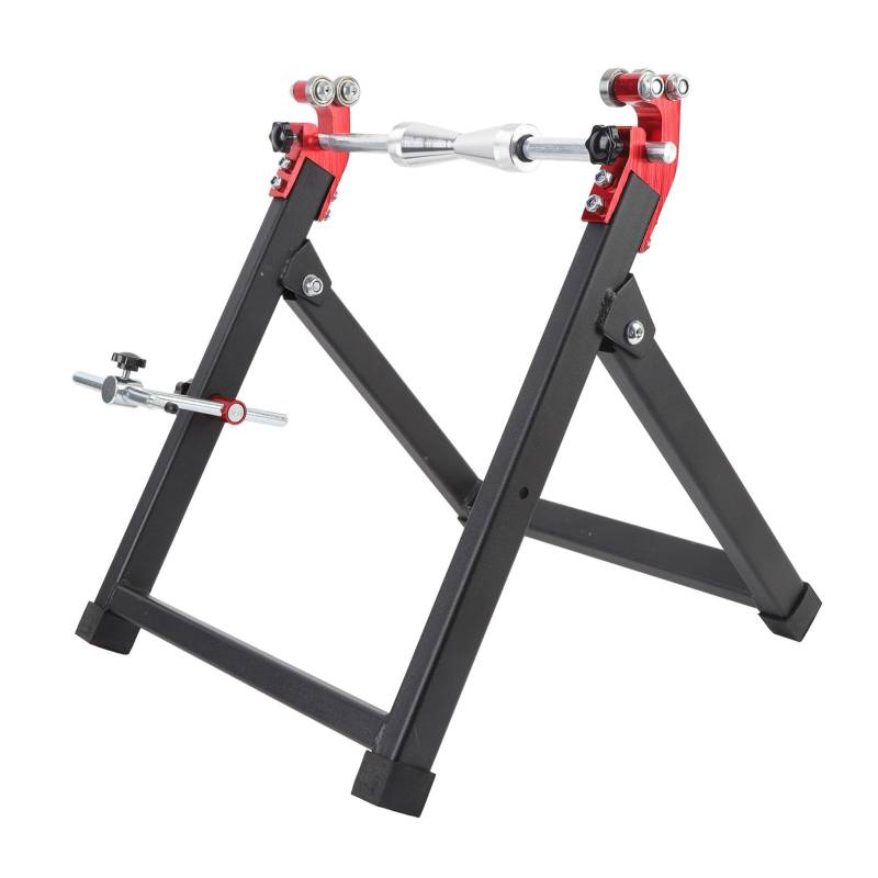 Motorradrad -Balancer, Faltbare Fahrradradständer, Rim Tire Balancer -Ständer mit Einstellbaren Zentrierzapfen für die Meisten Motorrad Motorrad Bike, Sport Dirt Bike von Sorandy