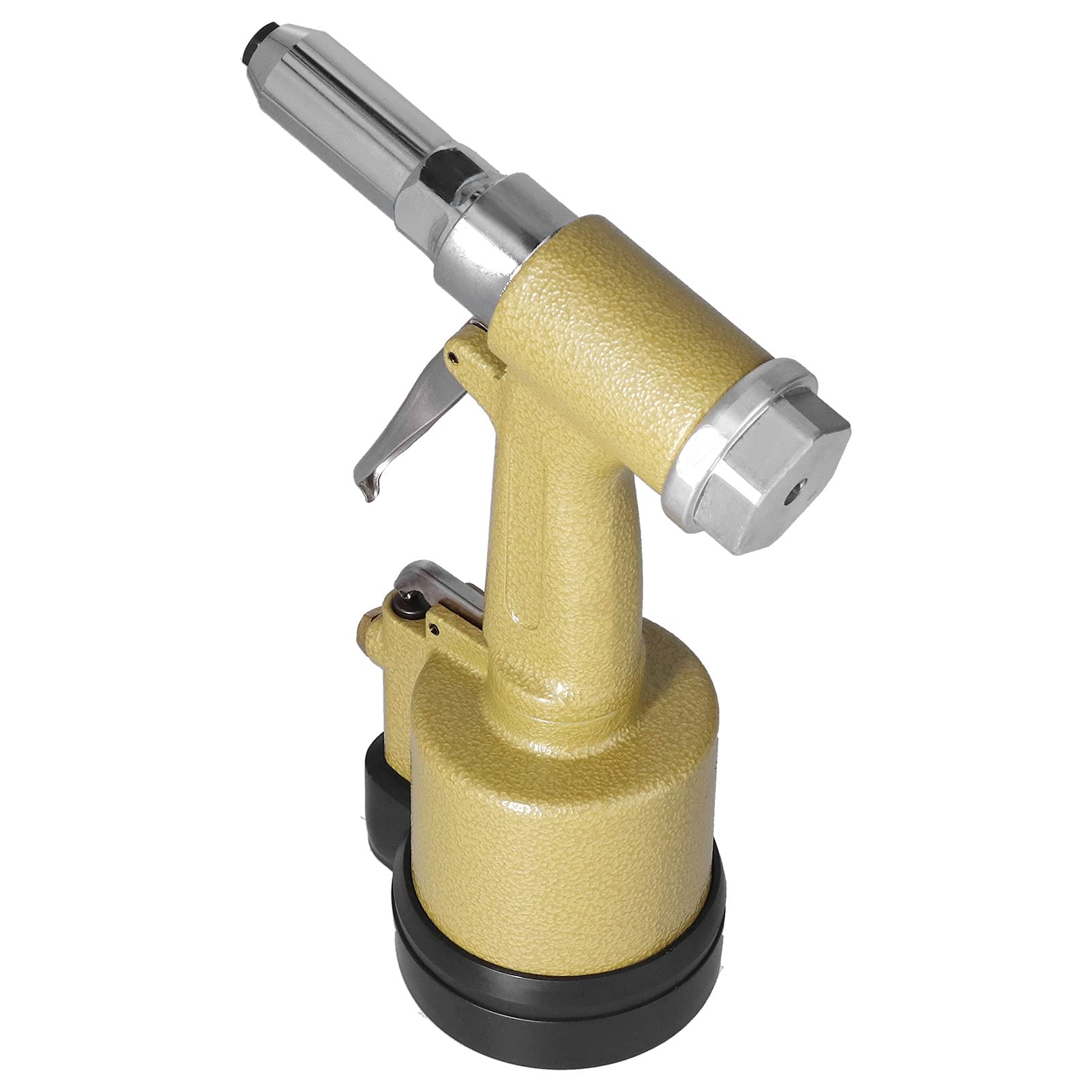 Sorandy KP-701 Pneumatischer Riveter, Luftnietpistole, Hydraulisches Nietenwerkzeug mit Kurzem Zylinderdesign für Starke Nagelkraft und Schneller Ölgaskreislauf (EU-Stecker) von Sorandy