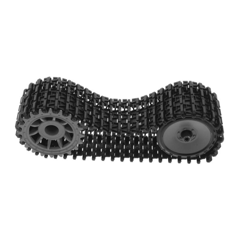 Sosoport 1 Set Spielzeugauto Ketten Fernbedienung Roboter Rc Modell Räder Fernbedienung Tank Rc Crawler Ketten Roboter Tank Ketten Fernbedienung Crawler Auto Modell Kunststoff von Sosoport