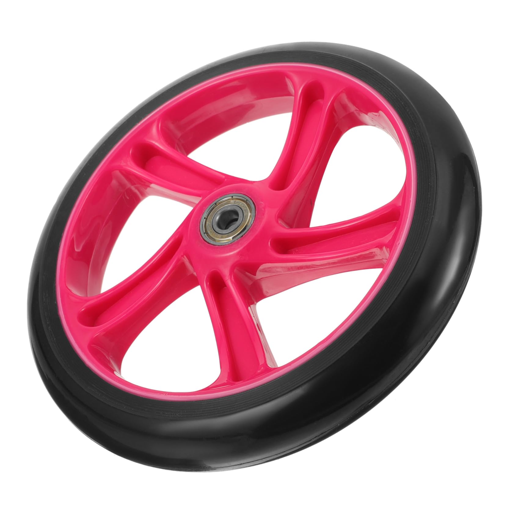 Sosoport Hoch elastisches Einkaufswagen Rad Hochleistungsrad Scooter-Rad Rad mit Lager scooter rad austausch Roller-Ersatzrad Räder für Wanderer flexibles Ersatzrad Universalrad Pu rot Sosoport Hoch elastisches Einkaufswagen Rad Hochleistungsrad Scooter-Rad Rad mit Lager scooter rad austausch Roller-Ersatzrad Räder für Wanderer flexibles Ersatzrad Universalrad Pu rot von Sosoport