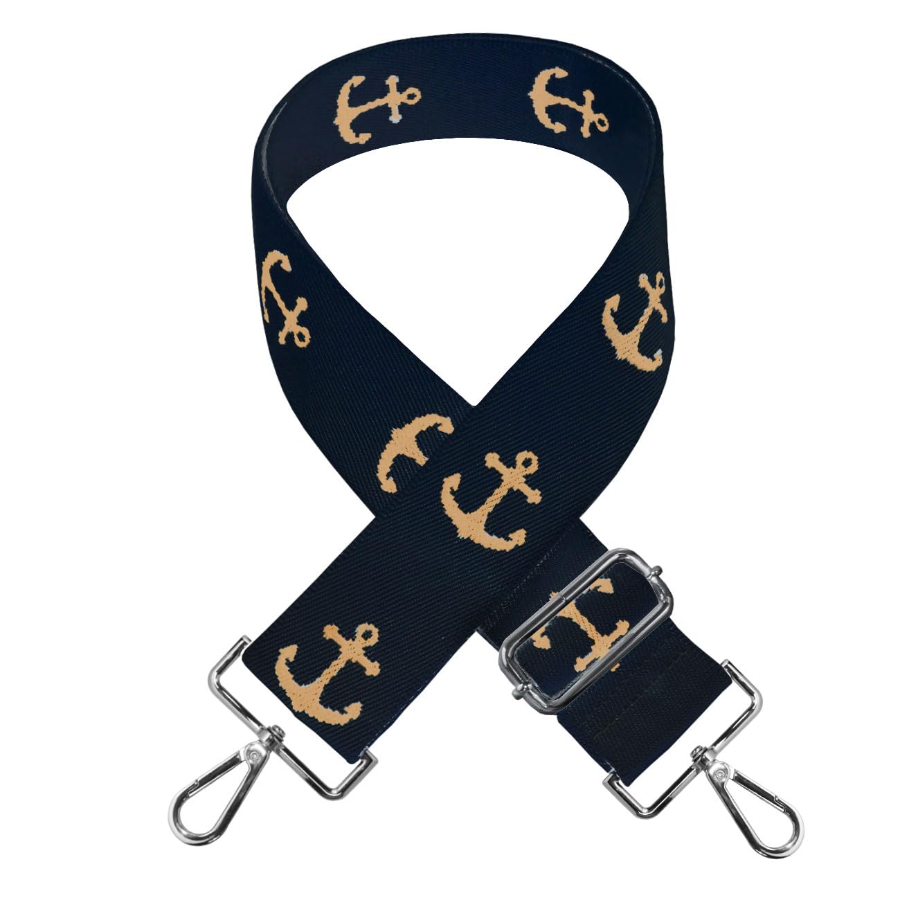 Soul-Cats Taschengurt Verstellbarer austauschbarer Schultergurt Trageriemen Crossbag blau mit Anker Motiv Soul-Cats Taschengurt Verstellbarer austauschbarer Schultergurt Trageriemen Crossbag blau mit Anker Motiv von Soul-Cats