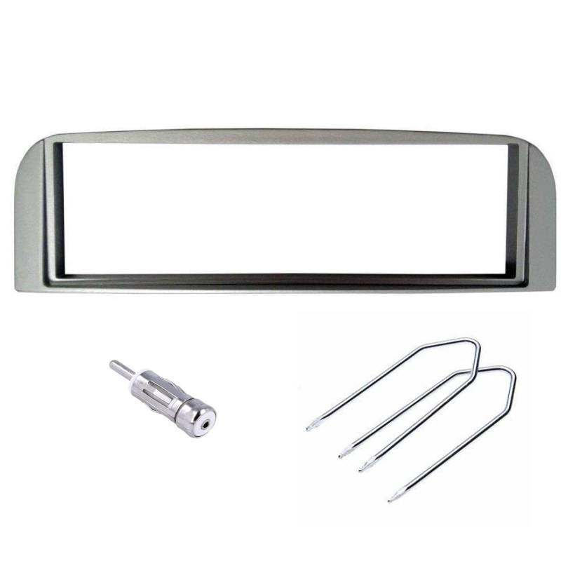 Sound-way 1 DIN Autoradio Radioblende RadioRahmen, Antennenadapter, Schlüssel kompatibel mit Alfa 147, Alfa GT von Sound Way