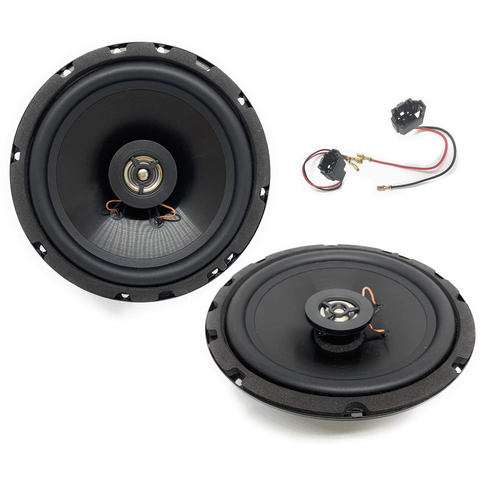 Sound Way - 16,5 cm Lautsprecher Autolautsprecher mit Adaptern Kompatibel mit Mehrmarken Auto Sound Way - 16,5 cm Lautsprecher Autolautsprecher mit Adaptern Kompatibel mit Mehrmarken Auto von Sound Way