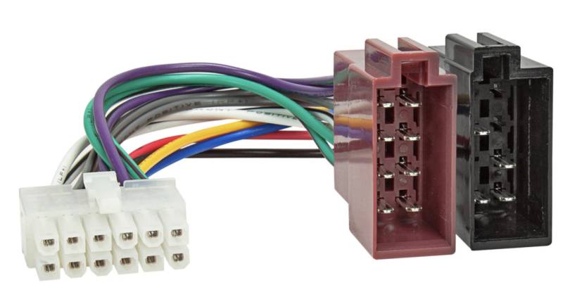 Sound-way Adapterkabel ISO kompatibel mit Autoradio Takara, Tokai 12 pin von Sound Way