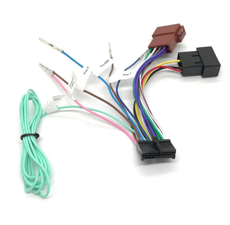 Sound way - 20-poliges ISO-Adapterkabel für Android-Autoradio ISO Standardbuchse - C-AND02 von Sound Way