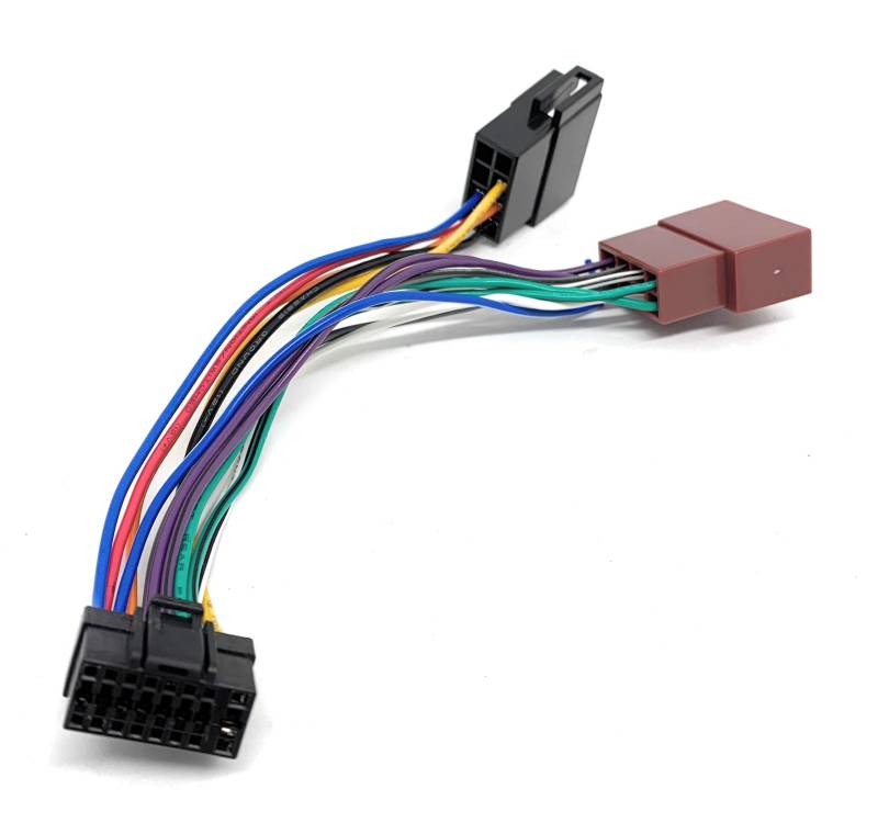 Sound-way Kabeladapter Kabelbaum ISO kompatibel mit Autoradio Alpine 16 pin von Sound Way