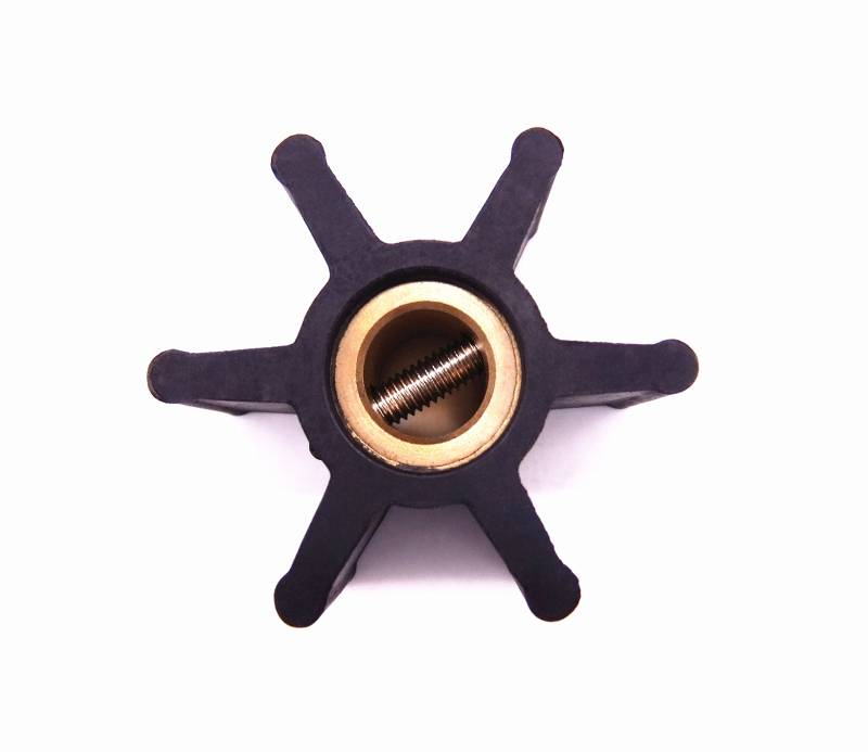 SouthMarine Flügelrad für Jabsco/Johnson/Volvo Penta/yamar Motor Pumpe, 6 Klingen, Schlitz, Schaft Pin Antriebswelle, 19,20 mm Höhe, 40,00 mm Durchmesser, 9,50 mm Innere Welle Insert Durchmesser von SouthMarine