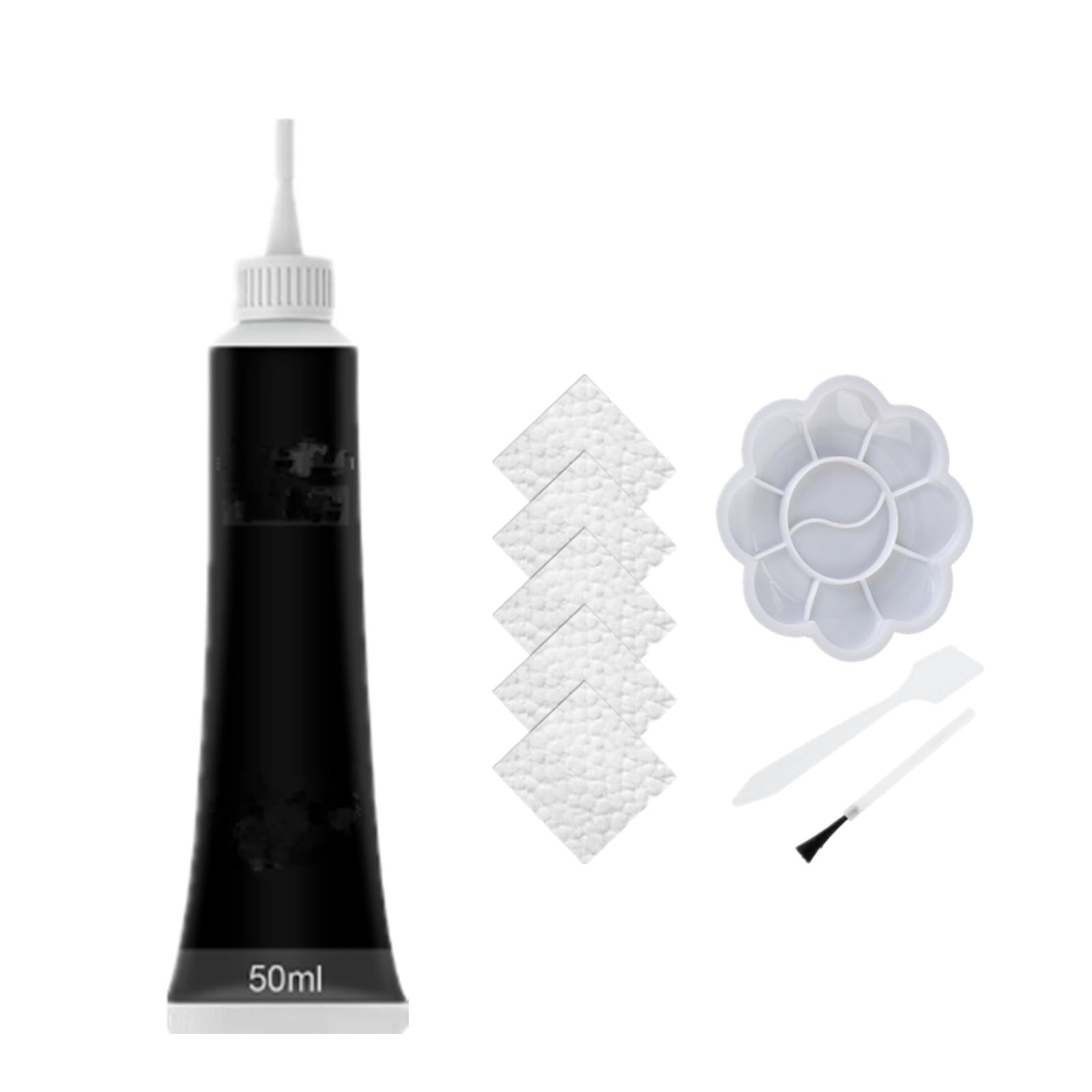 Aexzr Fortgeschrittene Lederreparatur-Gel, Lederreparatur Creme, Aexzr Lederreparatur, Leder Reparatur Set Für Leder Restaurierung Risse Löcher, Autositze, Sofas, Schuhe, Ledertaschen (schwarz) von Sovtay