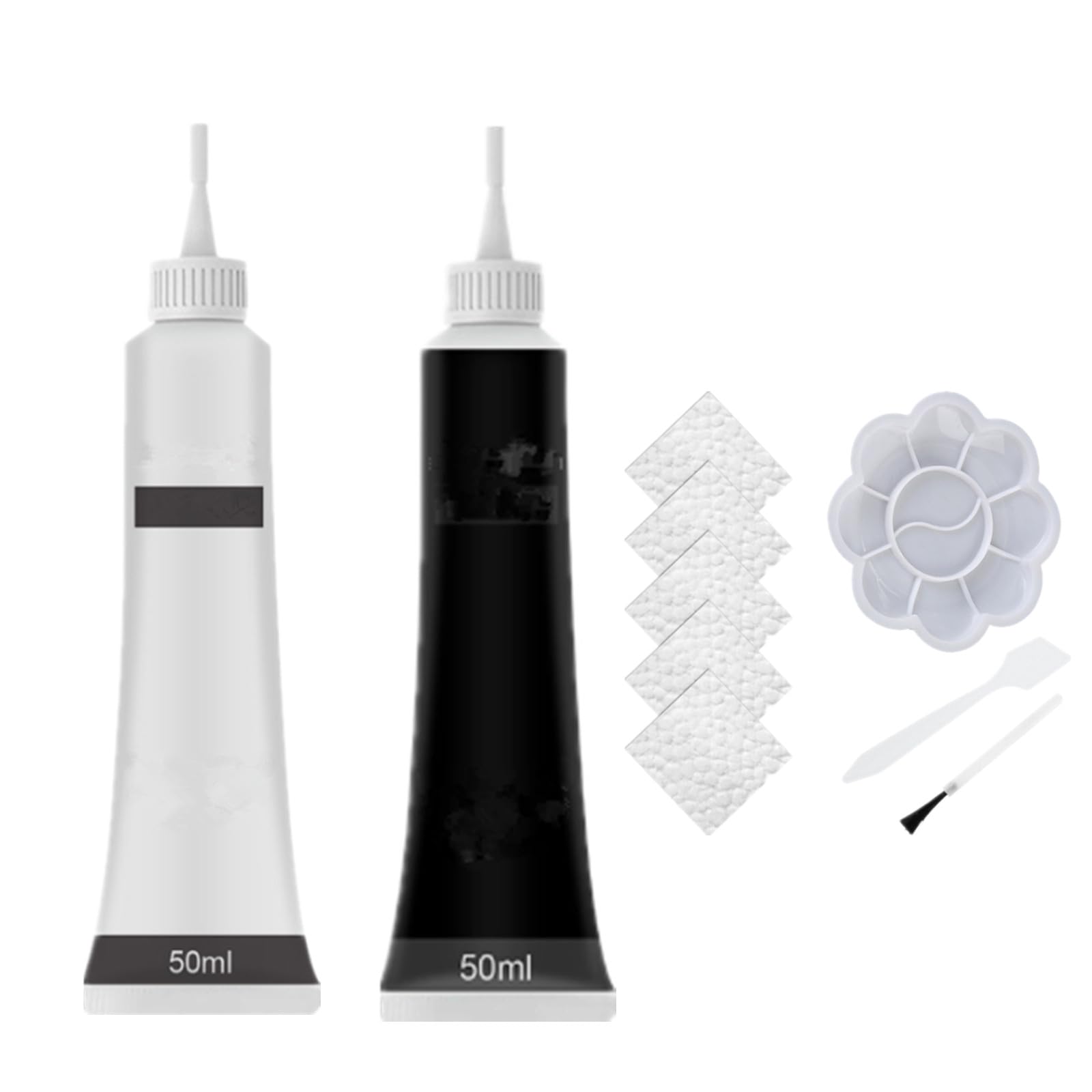 Aexzr Fortgeschrittene Lederreparatur-Gel, Lederreparatur Creme, Aexzr Lederreparatur, Leder Reparatur Set Für Leder Restaurierung Risse Löcher, Autositze, Sofas, Schuhe, Ledertaschen (weiß+schwarz) Aexzr Fortgeschrittene Lederreparatur-Gel, Lederreparatur Creme, Aexzr Lederreparatur, Leder Reparatur Set Für Leder Restaurierung Risse Löcher, Autositze, Sofas, Schuhe, Ledertaschen (weiß+schwarz) von Sovtay