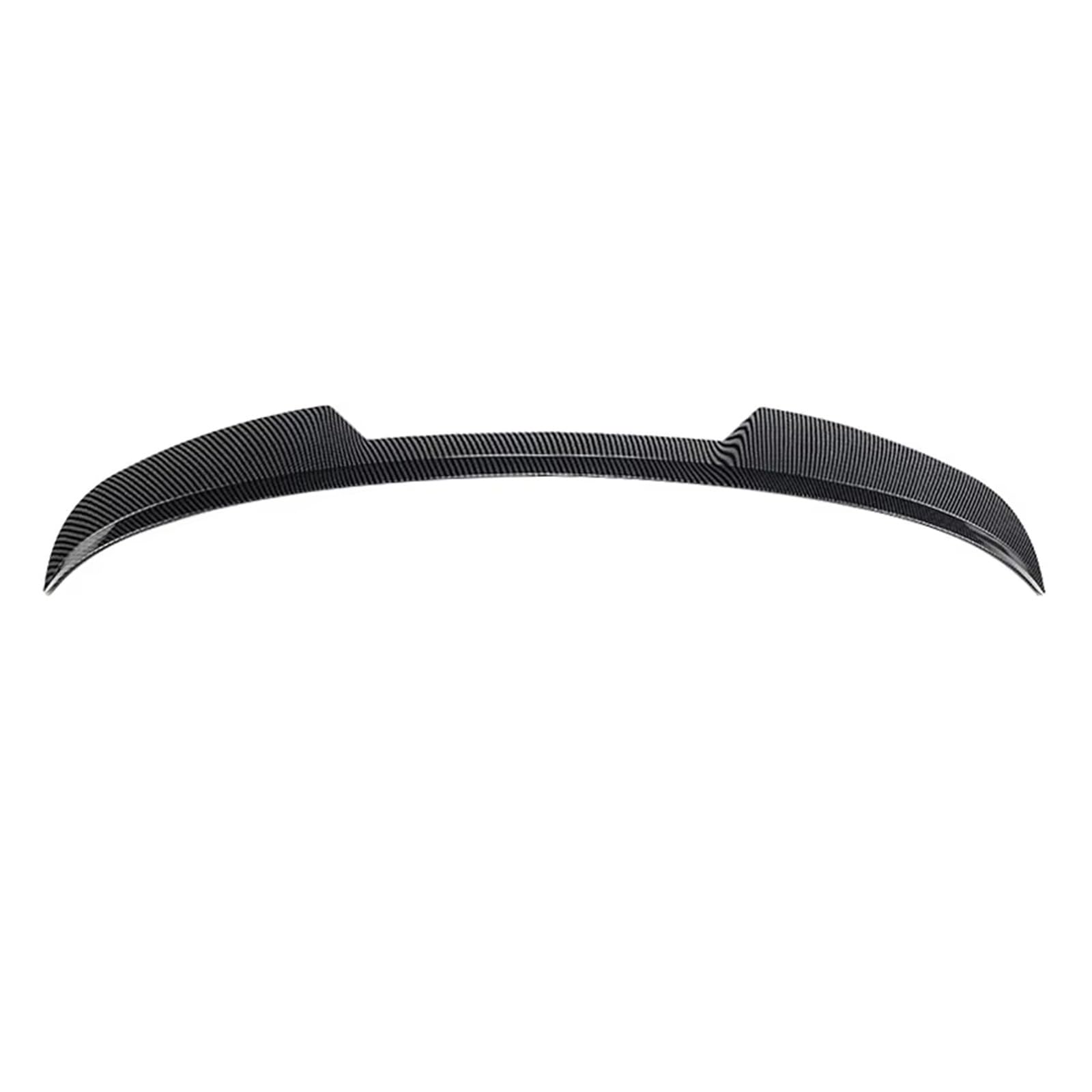 Auto Spoiler Flügel 1 Stück Auto Hinten Dach Spoiler Fenster Flügel Für Ford Fiesta ST-Linie MK6 MK6.5 MK7 MK7.5 Fließheck 2008-2017 ABS Kfz-Spoiler(Carbon Look) von Sovxbgw