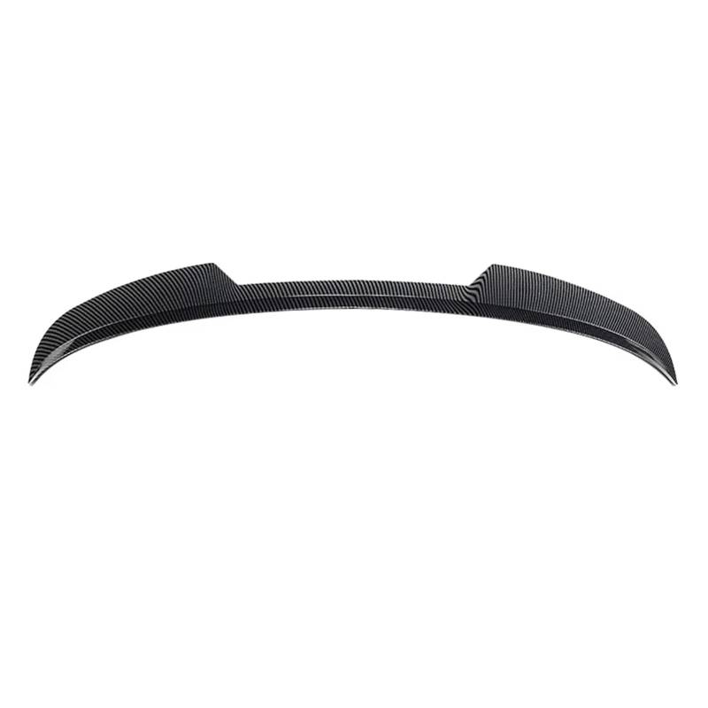 Auto Spoiler Flügel 1 Stück Auto Hinten Dach Spoiler Fenster Flügel Für Ford Fiesta ST-Linie MK6 MK6.5 MK7 MK7.5 Fließheck 2008-2017 ABS Kfz-Spoiler(Carbon Look) von Sovxbgw