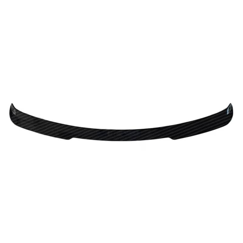 Auto Spoiler Flügel 2018 Für Q8 Sline Auto Hinten Dach & Mid Spoiler Flügel Lip Durch ABS Glanz Schwarz Abdeckung Körper Kit Kfz-Spoiler(Roof Carbon Look) von Sovxbgw