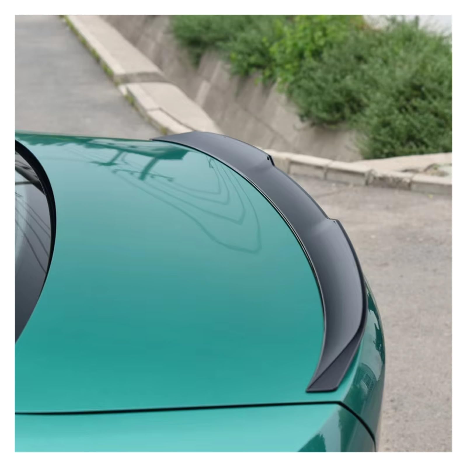 Auto Spoiler Flügel Auto Hinten Schwanz Feste Flügel Spoiler Für 3 Serie G20 320i 325i 330i Für M3 2019 2020 2021 2022 2023 Stamm Dach Spoiler Kfz-Spoiler(Carbon Look) von Sovxbgw