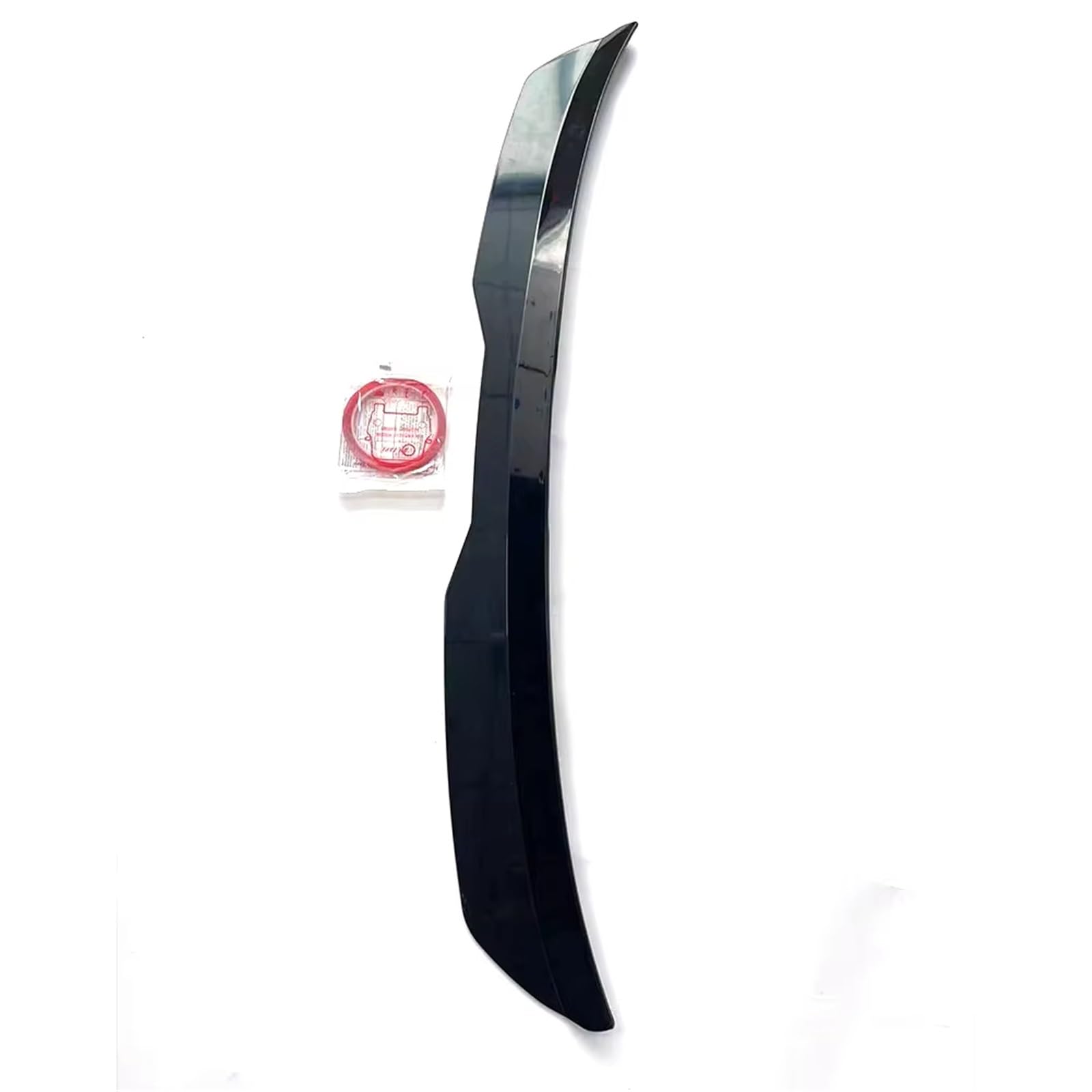 Auto Spoiler Flügel Auto Hinten Stamm Deckel Spoiler Flügel ABS Material Motion Ente Schwanz Flügel Mit Klebstoff Kfz-Spoiler(Glossy Black) von Sovxbgw