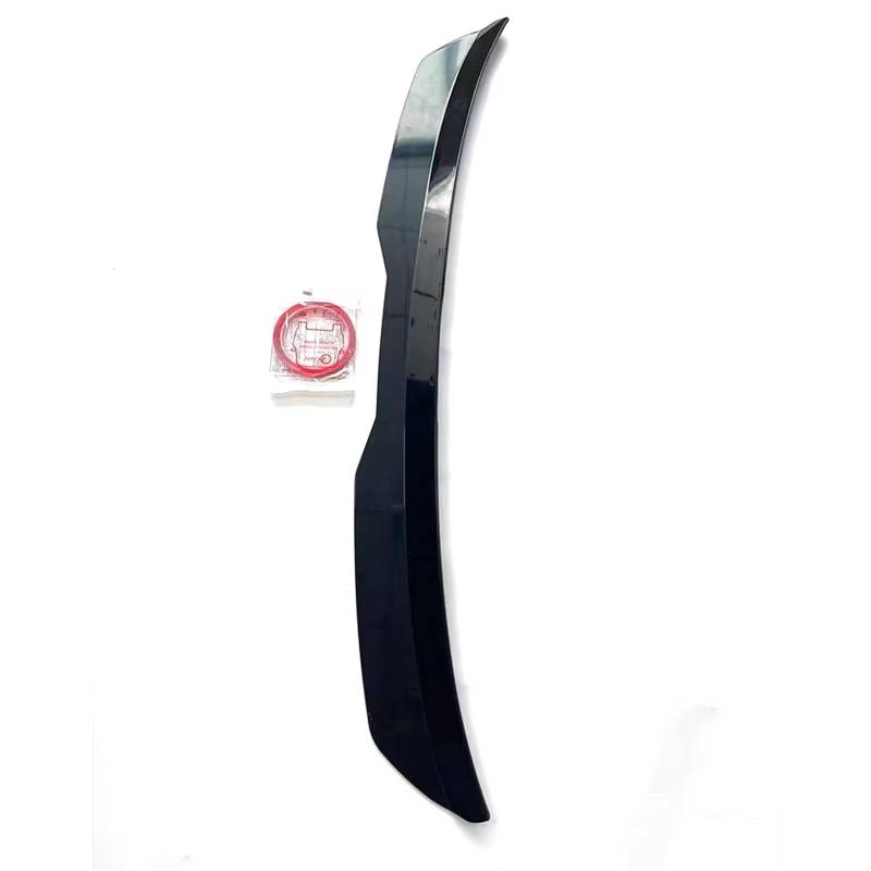 Auto Spoiler Flügel Auto Hinten Stamm Deckel Spoiler Flügel ABS Material Motion Ente Schwanz Flügel Mit Klebstoff Kfz-Spoiler(Glossy Black) von Sovxbgw