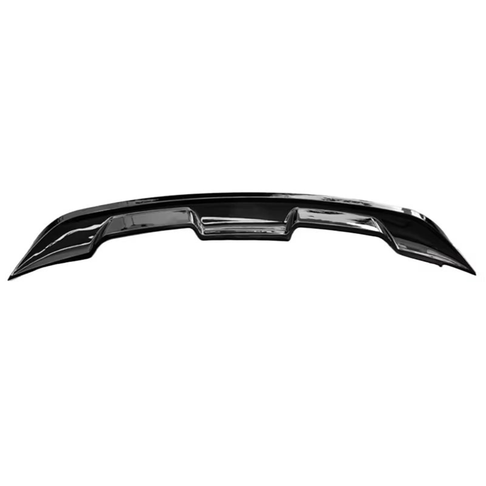 Auto Spoiler Flügel Für Ford Für Mustang 2015-2020 GT500 Stil ABS Glänzend Schwarz Carbon Fiber Look Heckspoiler Lippe Body Kits Kfz-Spoiler(Glossy Black) von Sovxbgw