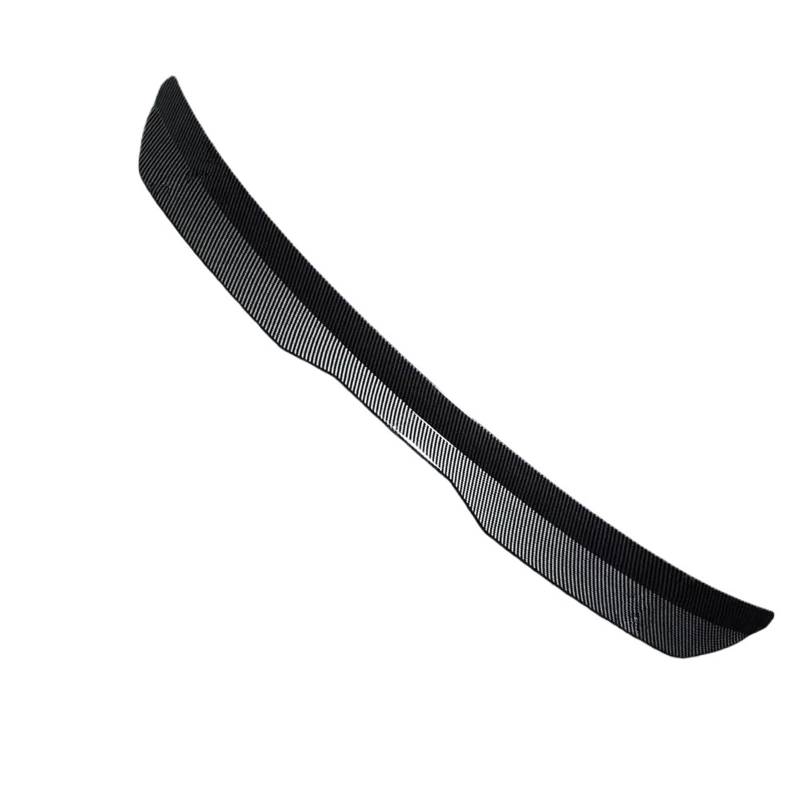Auto Spoiler Flügel Für SEAT Ibiza MK5 6F Spoiler Verlängerung Lip 2017 2018 2019 2020 2021 Für Mini Spoiler Carbon Look ABS Auto Stamm Flügel Kfz-Spoiler(Carbon Look) von Sovxbgw