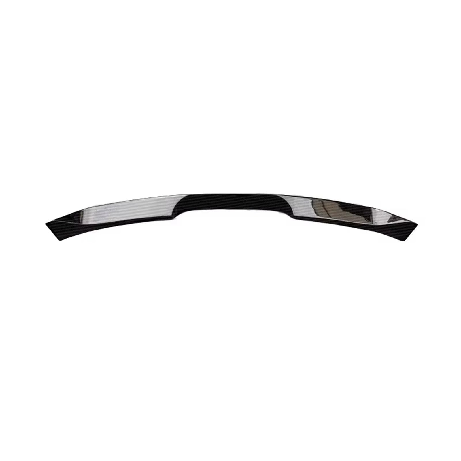 Auto Spoiler Flügel Für VW Polo MK5 6C 6R Für GTI 2011 2012 2013 2014 2015-2018 Heckspoiler Kofferraumflügellippe Aus ABS-Glanzschwarzkohlefaser Kfz-Spoiler(Carbon Look) von Sovxbgw