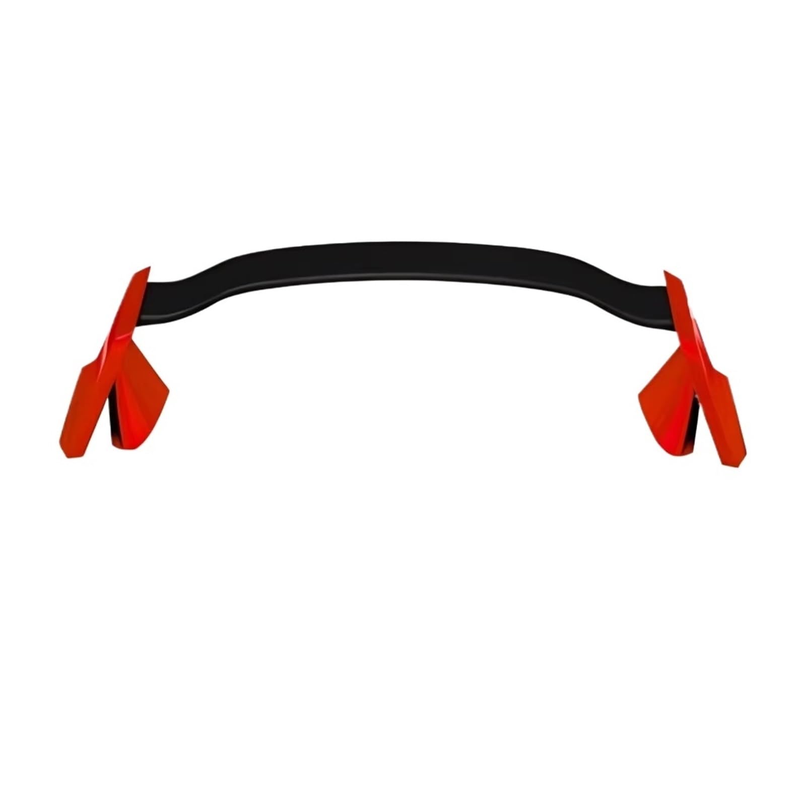 Auto Spoiler Flügel Racing Hinten Stamm Spoiler Flügel Schwanz Tuning Boot Lip Airfoil Body Kit Für Civic FC1 10th 4 Tür Limousine 2016-2020 Kfz-Spoiler(Red-Black) von Sovxbgw