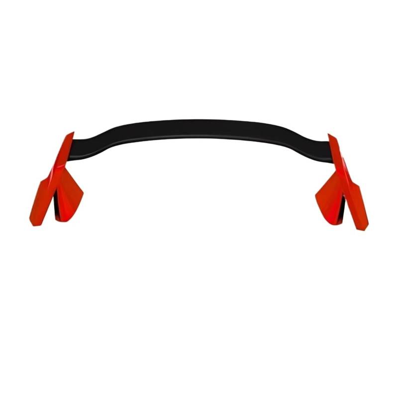 Auto Spoiler Flügel Racing Hinten Stamm Spoiler Flügel Schwanz Tuning Boot Lip Airfoil Body Kit Für Civic FC1 10th 4 Tür Limousine 2016-2020 Kfz-Spoiler(Red-Black) von Sovxbgw