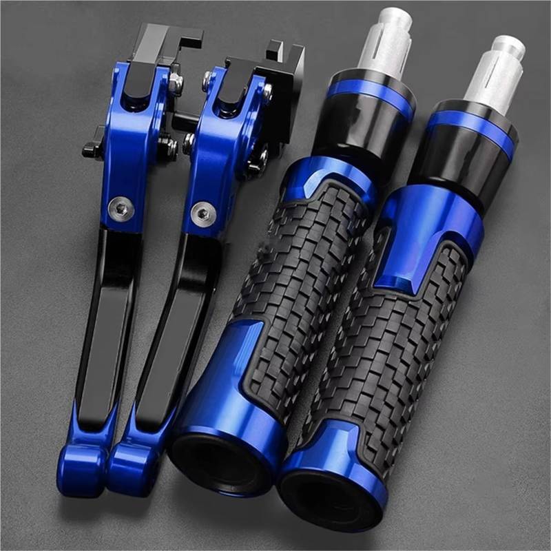 Kupplungshebel Motorrad Folding Kupplung Bremshebel Für YZF R7 2021 2022 2023 Motorrad Zubehör Einstellbare Ausziehbare Bremsgriffe YZFR7 brems und kupplungshebel(YZFR7 2021-2023D) von Sovxbgw
