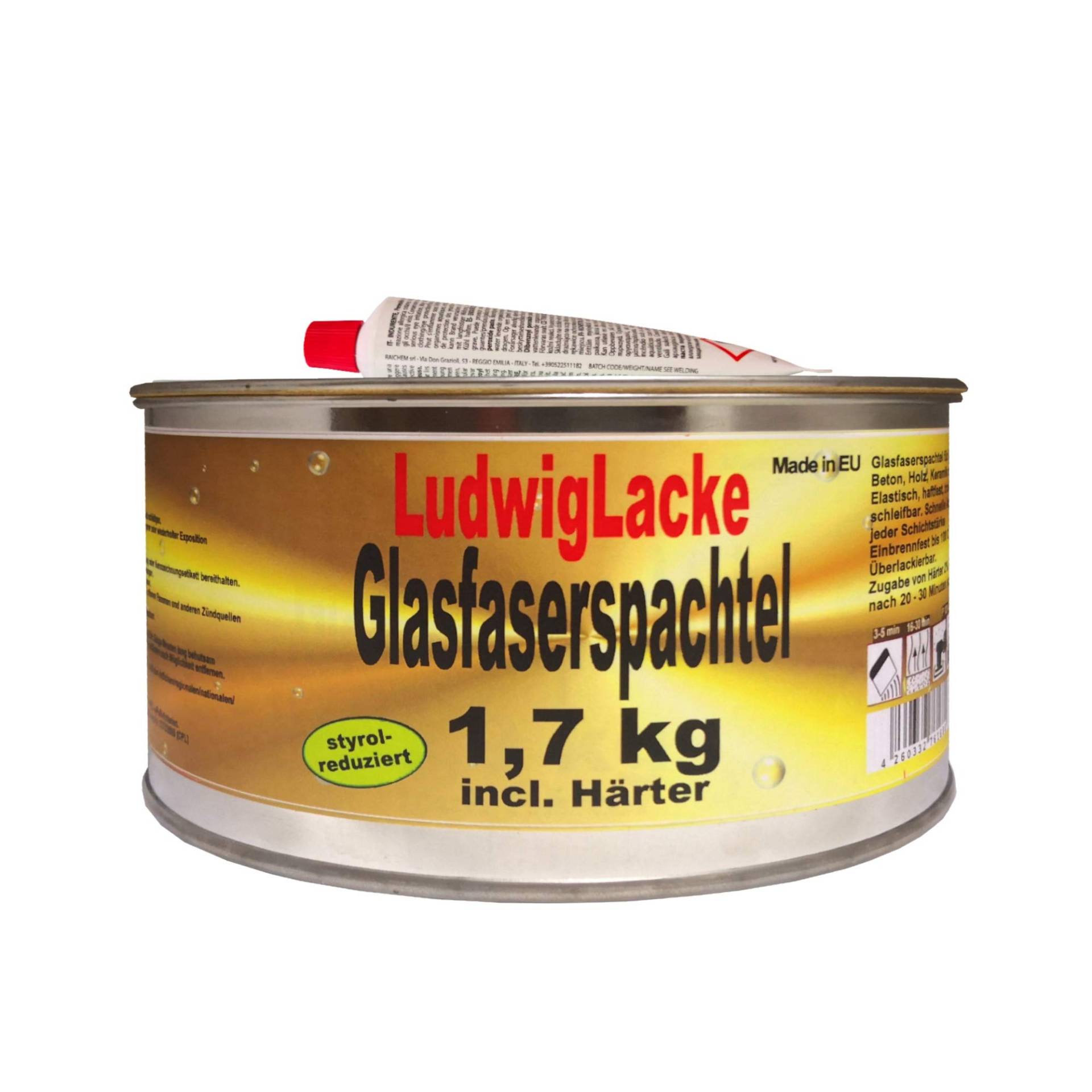 1,7 kg Set Glasfaserspachtel Faserspachtel Spachtelmasse Autolack 1,7 kg Set Glasfaserspachtel Faserspachtel Spachtelmasse Autolack von Spachtelmasse Glasfaser