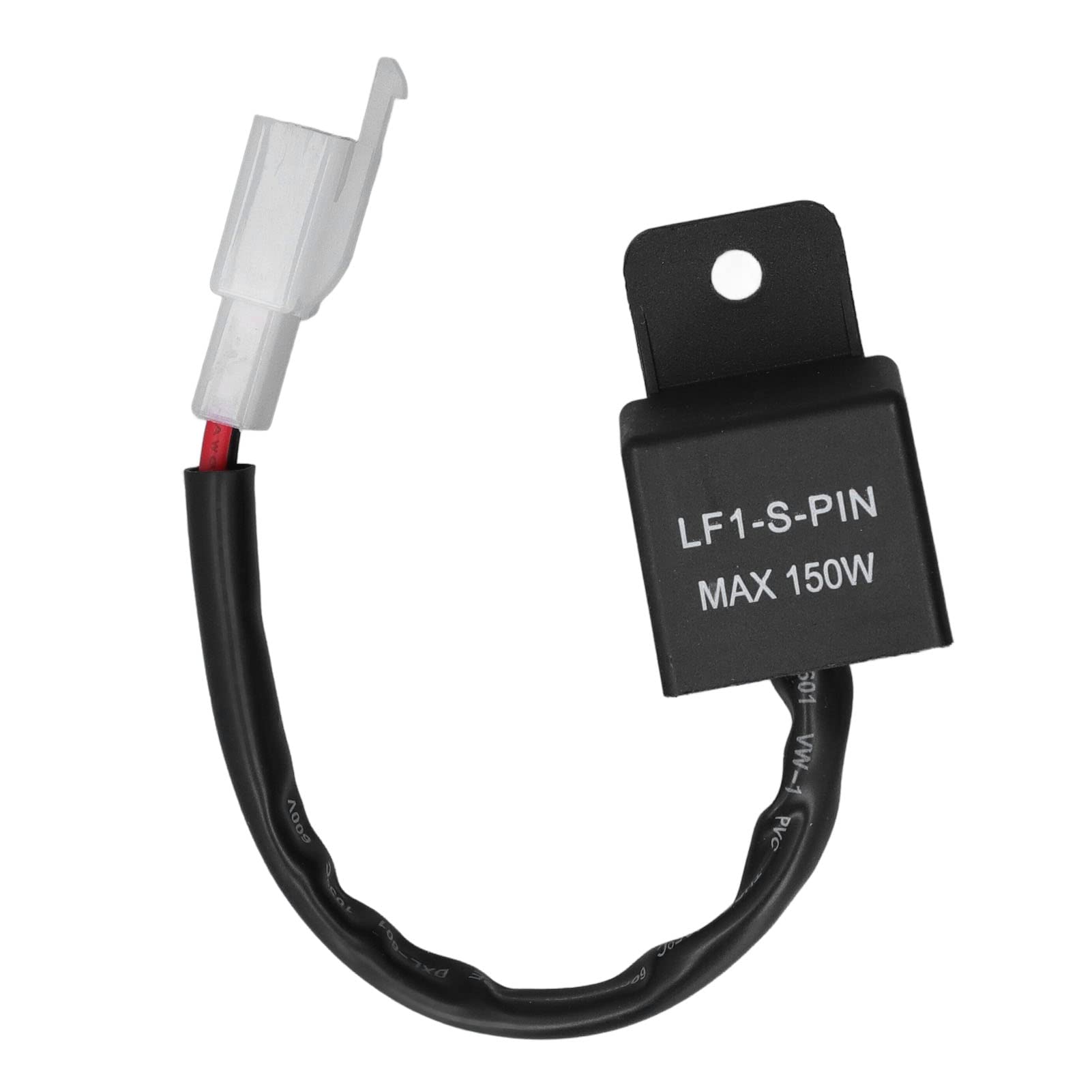 2 Pin LED -Flasher -Relais, 150W 12 V DC -Plug -and -Play für Motorrad -Blinker -Signallicht 2 Pin LED -Flasher -Relais, 150W 12 V DC -Plug -and -Play für Motorrad -Blinker -Signallicht von Spacnana