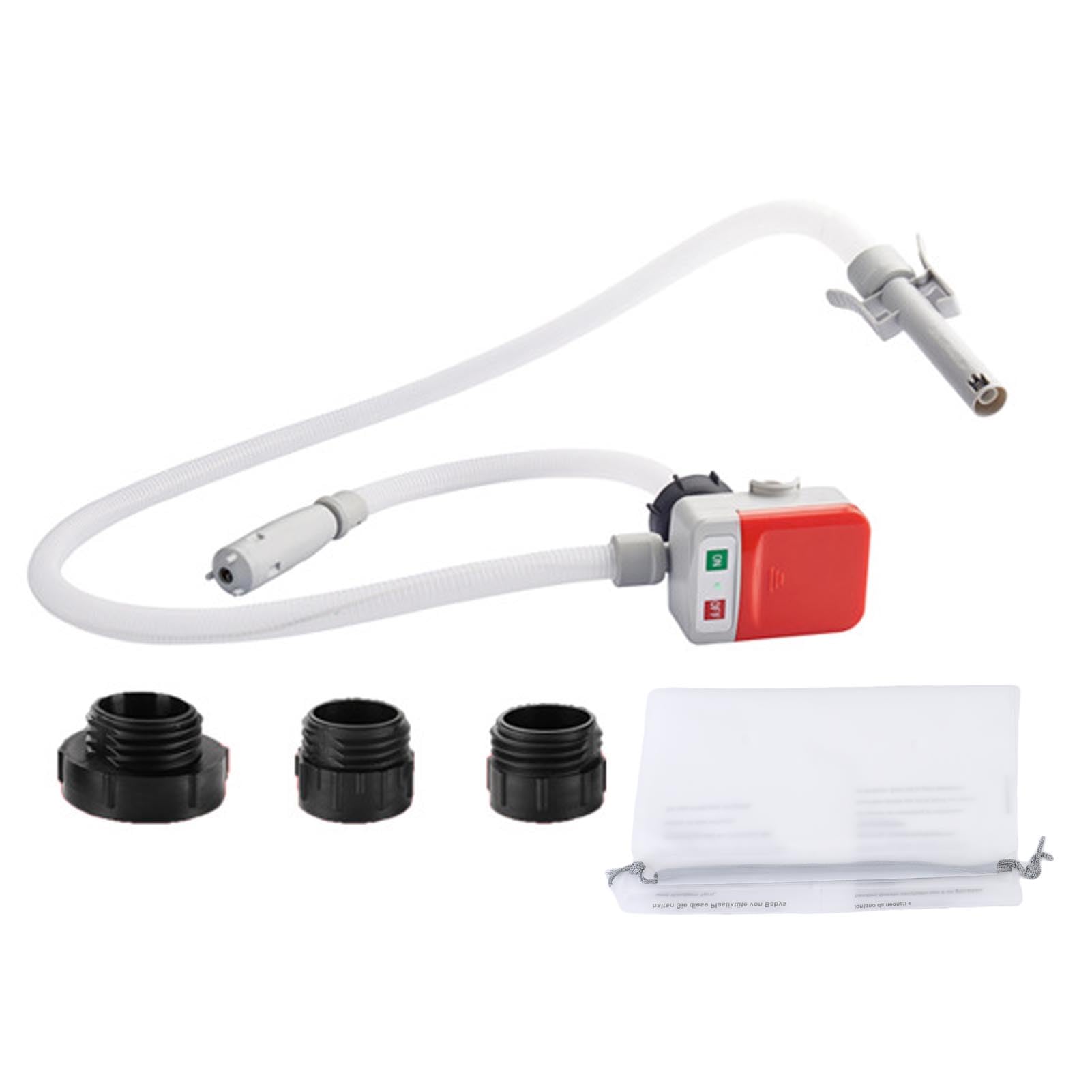 Auto Stopp -Kraftstoffübertragungspumpe 3,2 Gpm Batterie mit 3 Adaptern für Benzin, Kerosin, Lichtöl Auto Stopp -Kraftstoffübertragungspumpe 3,2 Gpm Batterie mit 3 Adaptern für Benzin, Kerosin, Lichtöl von Spacnana